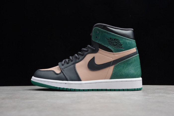 Onekick Air Jordan 1 Retro High Bio Beige Anthracite Mystic Green AH7389-203