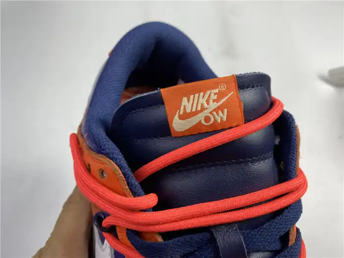 Rep OFF-WHITE X NIKE SB DUNK LOW ORANGE PERPLE WHITE CT0856-801