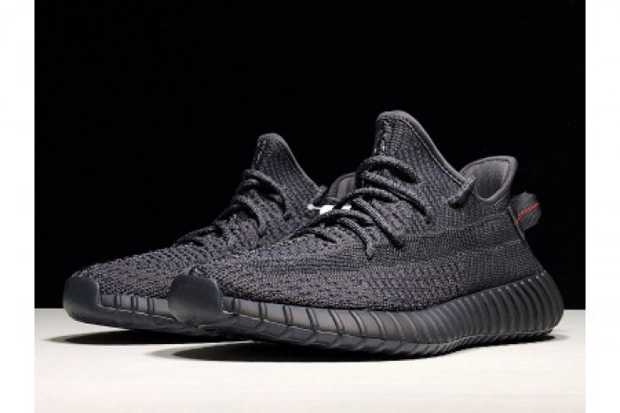 ADIDAS MENS YEEZY BOOST 350 V2 BLACK FU9006