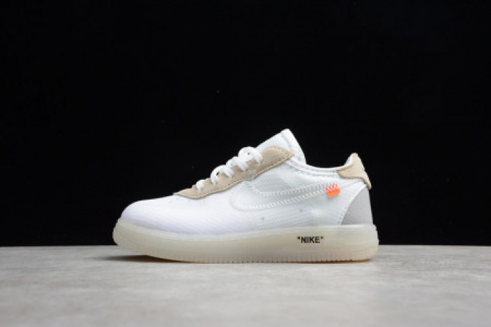 Onekick NIKE AIR FORCE 1 LOW OFF-WHITE WHITE(TD) BV0853-100