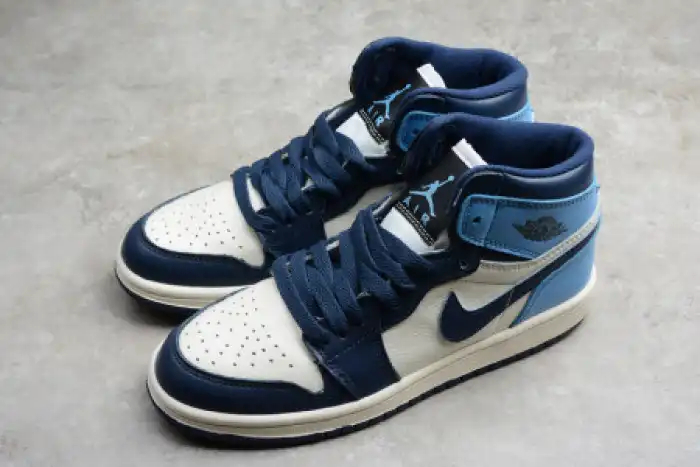 KIDS AIR JORDAN 1 OBSIDIAN UNIVERSITY BLUE (555088-140)