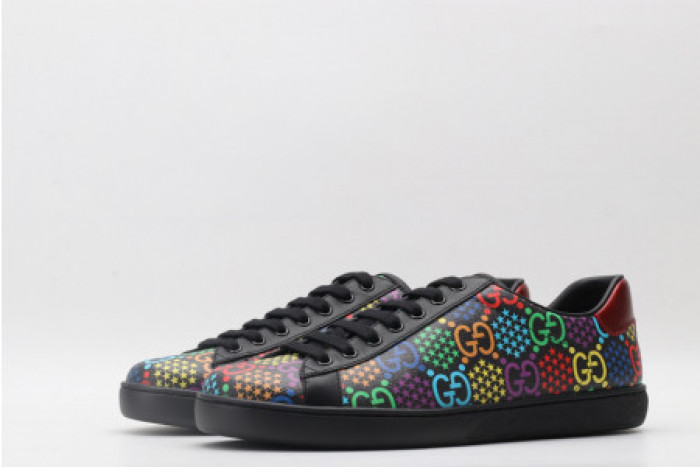 GUCC ACE EMBROIDERED LOW-TOP SNEAKER 610085 H2020 1110