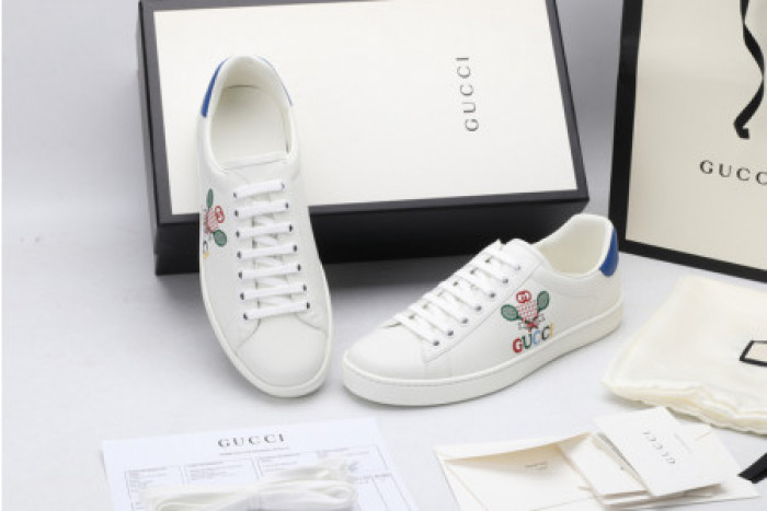 Onekick GUCC ACE EMBROIDERED LOW-TOP SNEAKER 603696 AY070 9096