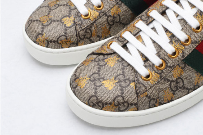 GUCC ACE EMBROIDERED LOW-TOP SNEAKER 548950 9N020 8465