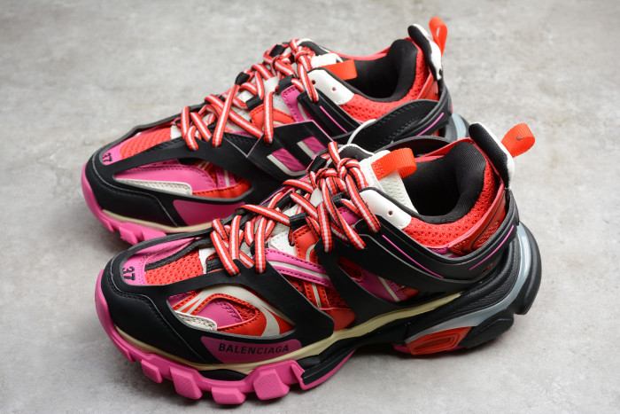 BLCG Track Trainers Pink Red (W) 542436 W1GC1 1052