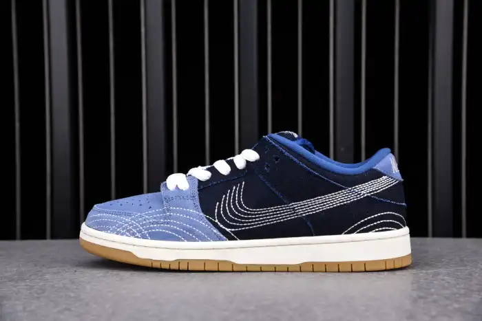 Onekick Nike SB Dunk Low Denim Sashiko CV0316-400