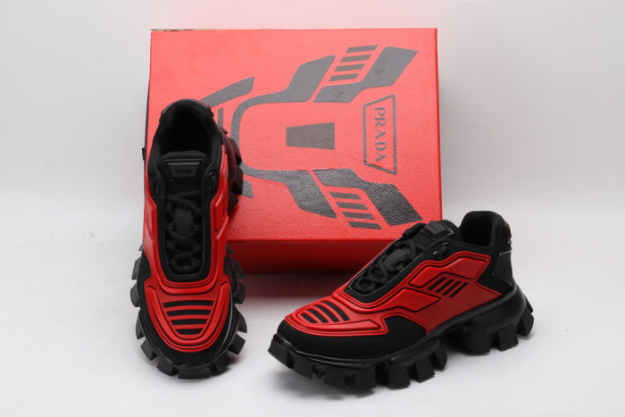 Onekick PRAD CLOUDBUST THUNDER KNIT RED AND BLACK