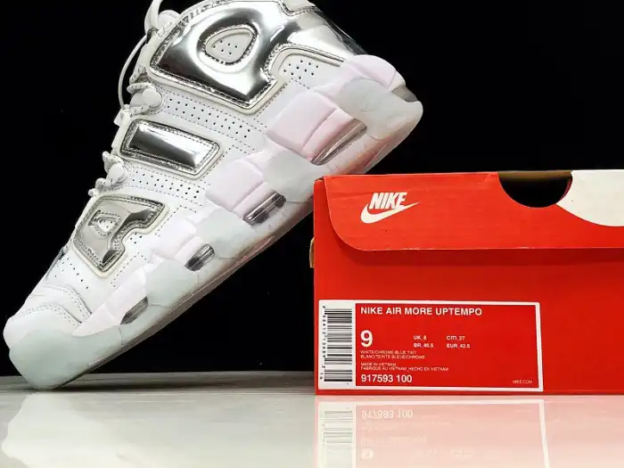 Rep Nike Air More Uptempo Chrome White 917593-100