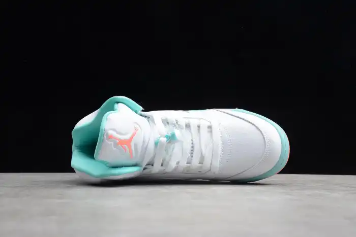 Rep Onekick Air Jordan 5 GS Light Aqua 440892-100