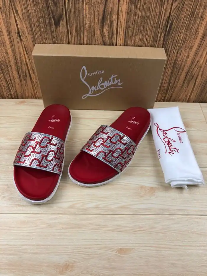 Rep CHRISTIAN LOUBOUTIN SLIPPERS