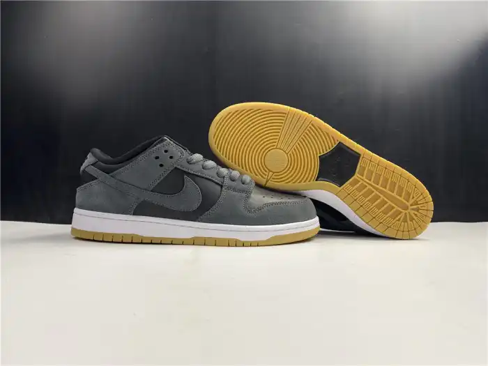 Cheap Nike SB Dunk Low Dark Grey Black Gum AR0778-001