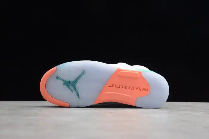 Rep Onekick Air Jordan 5 GS Light Aqua 440892-100