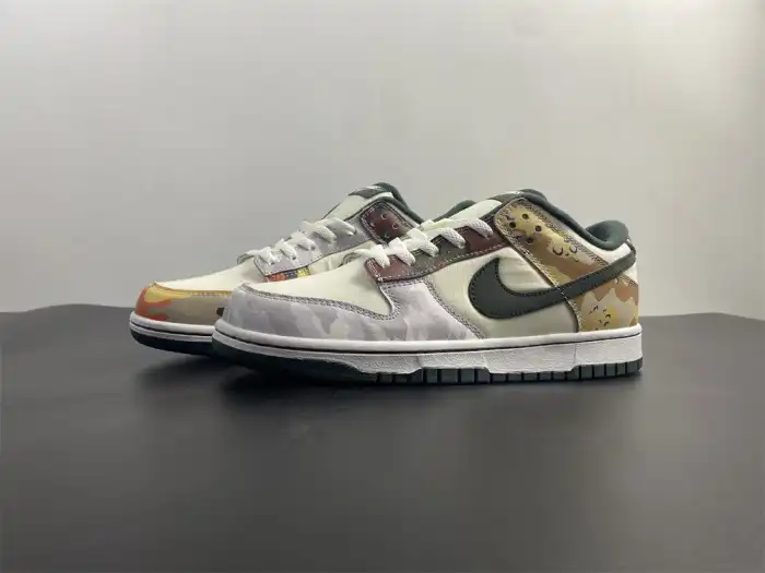 Nike Dunk Low SE Sail Multi-Camo DH0957-100