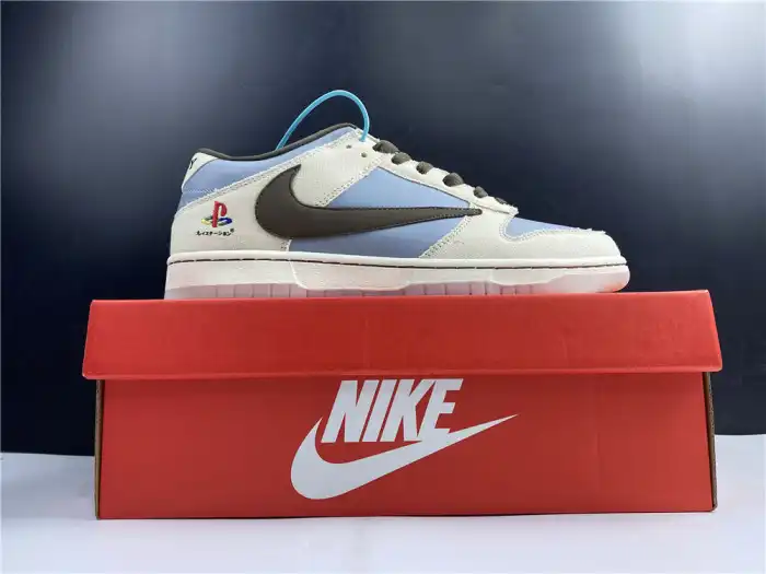 Cheap TRAVIS SCOTT X PLAYSTATION X NK SB DUNK LOW CU1726-800