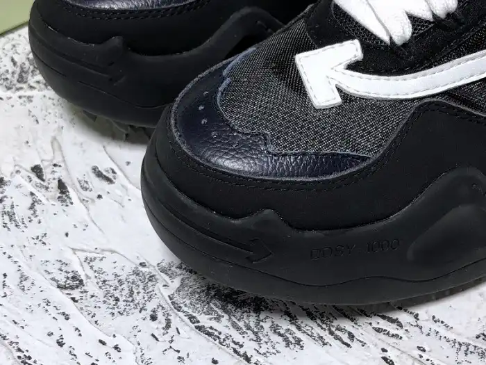 Cheap OFF-WHITE C O ODSY-1000 SNEAKER BLACK