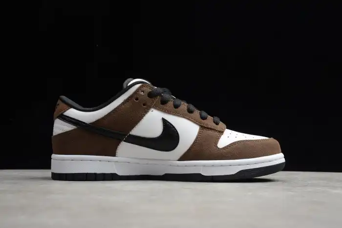 Cheap NIKE SB DUNK LOW WHITE BLACK TRAIL END BROWN 304292-102