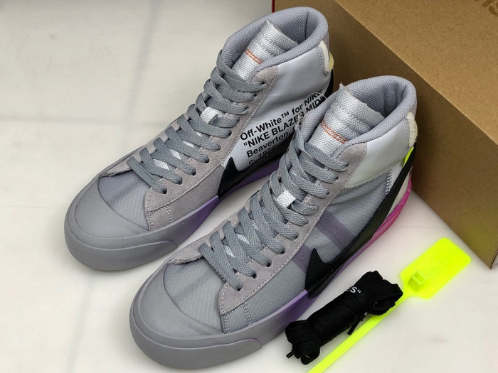 Onekick NIKE BLAZER MID OFF-WHITE WOLF GREY SERENA AA3832-002