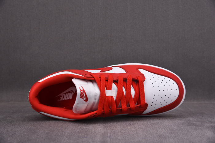 NIKE DUNK LOW UNIVERSITY RED WHITE CU1727-100