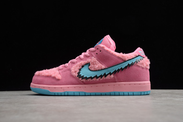 GRATEFUL DEAD NIKE SB DUNK LOW PINK BEAR CJ5378 600