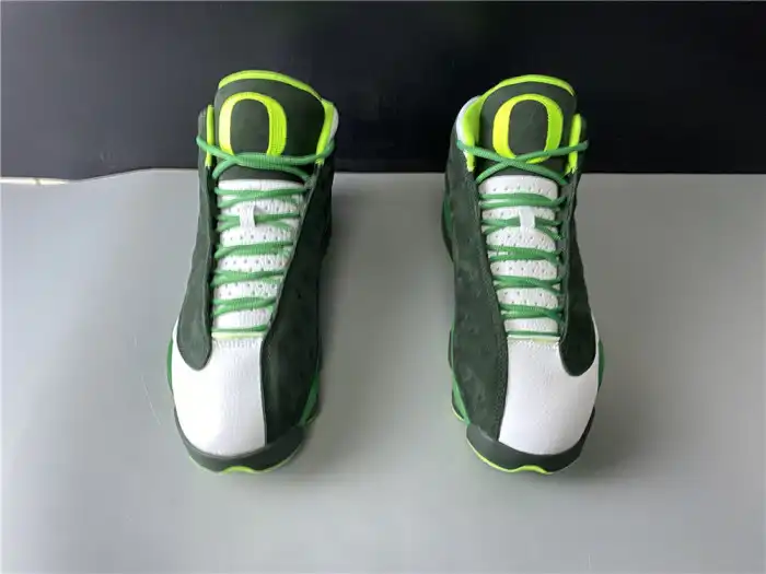 Air Jordan 13 Retro 'Oregon Ducks' PE - AR4390 313