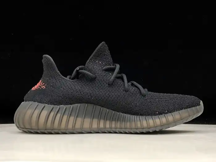 Rep Adidas Yeezy Boost 350 V2 Core Black Red BY9612