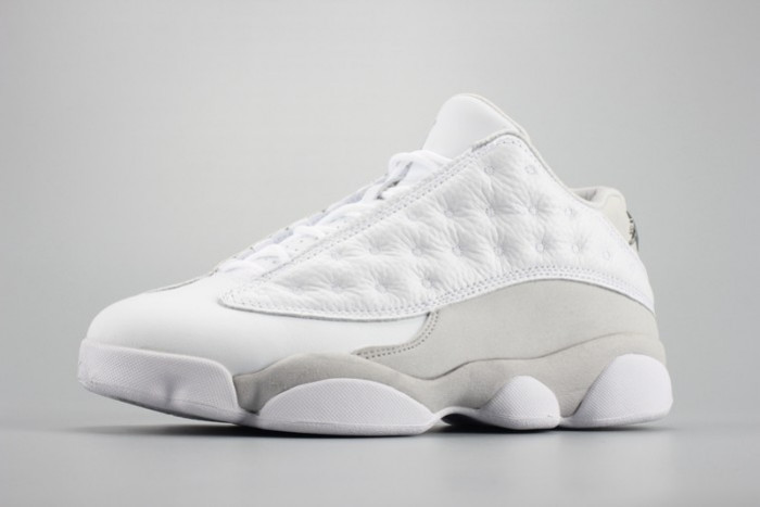 Onekick Air Jordan 13 LowPure Money white mens 310810-100