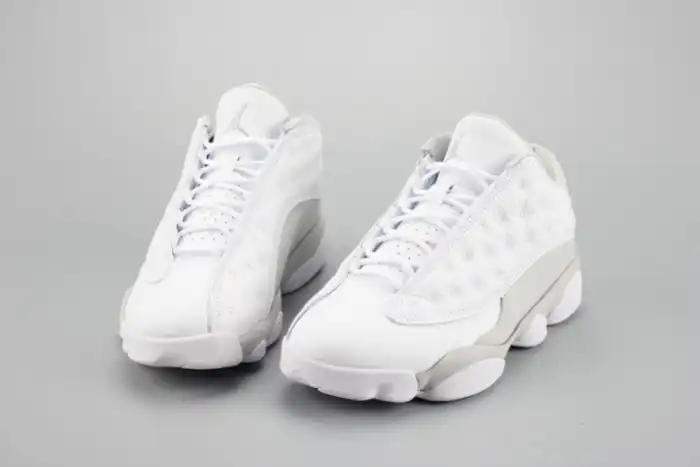 Rep Onekick Air Jordan 13 LowPure Money white mens 310810-100