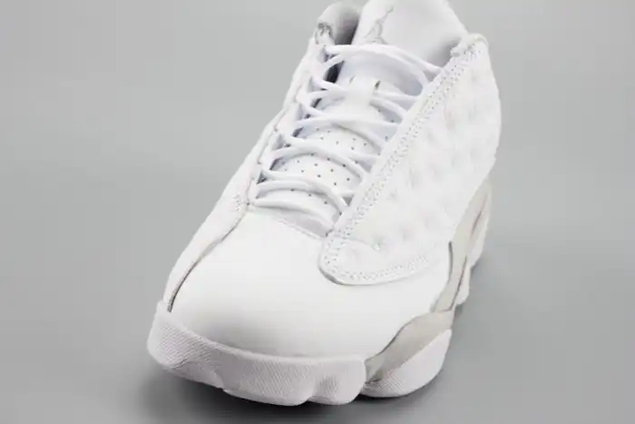 Rep Onekick Air Jordan 13 LowPure Money white mens 310810-100