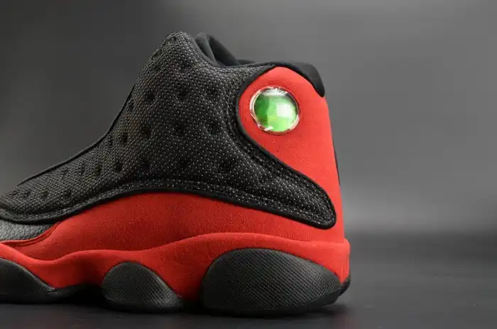 Chep Onekick Air Jordan 13 RetroBred black  red mens 414571-004