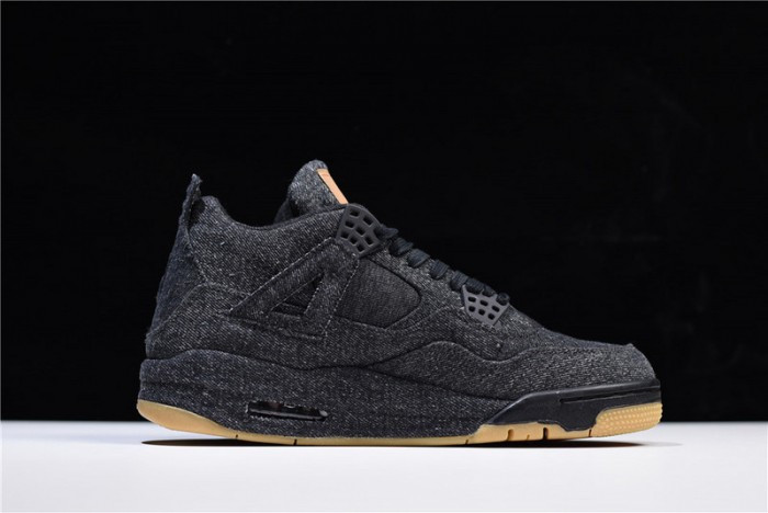 Levi's x Air Jordan 4 'black' AO2571-001