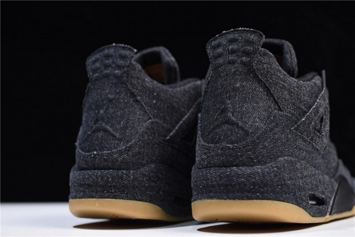 Levi's x Air Jordan 4 'black' AO2571-001