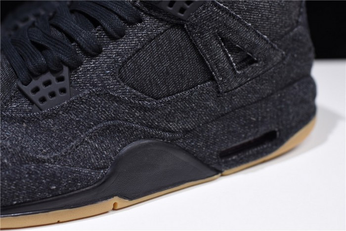 Levi's x Air Jordan 4 'black' AO2571-001