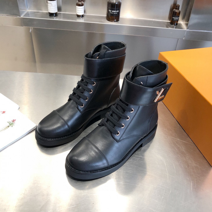 Onekick LOUS VUITON WONDERLAND FLAT RANGER BOOTS