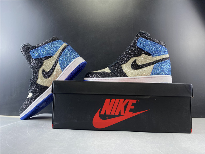 FRAGMENT DESIGN X AIR JORDAN 1 GLITTER CK5566-400