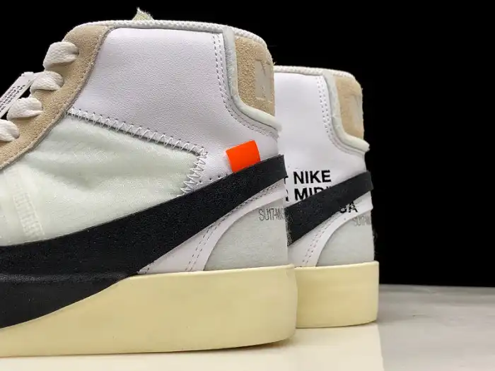 Rep NIKE BLAZER MID OFF-WHITE AA3832-100