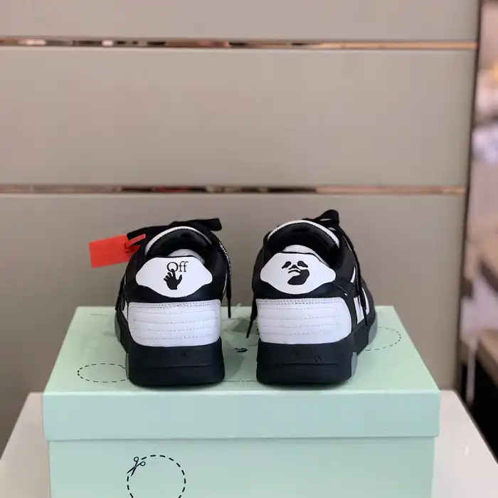 Cheap OFF WHITETM C O VIRGIL ABLOH OUT OF OFFICE LOW-TOP LEATHER SNEAKERS 