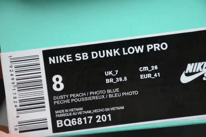 Rep Nike SB Dunk Low Corduroy Dusty Peach BQ6817-201