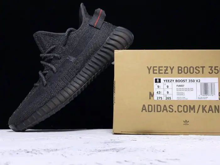 Cheap Adidas Yeezy Boost 350 V2 Static Black (Reflective) - FU9007