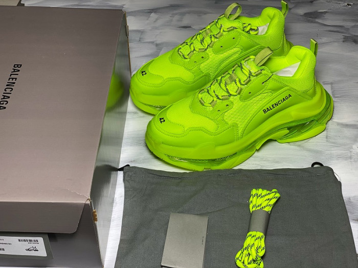 Onekick BLCG Triple S Clearsole Fluo Yellow 541624 W2FF1 7320