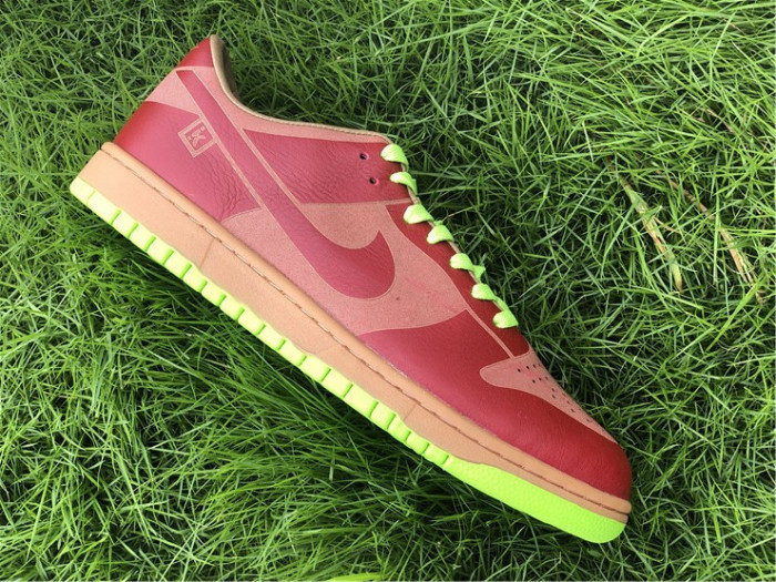 Nike Dunk Low 1-Piece Laser Varsity Red Chartreuse 311611-661