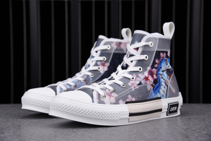 DR B23 OBLIQUE HIGH TOP SNEAKER