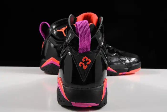 Chep Onekick Air Jordan 7 Retro Black Patent 313358-006