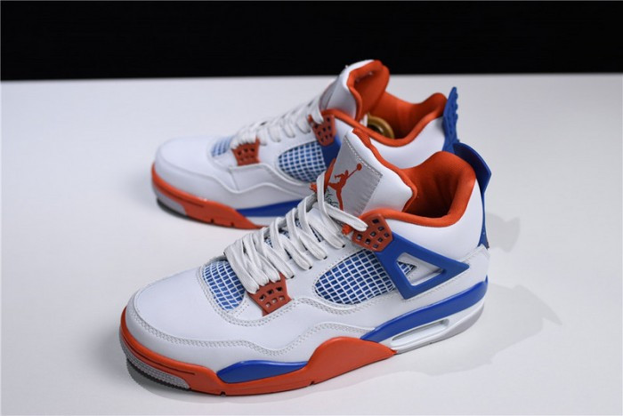 Air Jordan 4 White Bright Crimson-Royal Blue 308497-171