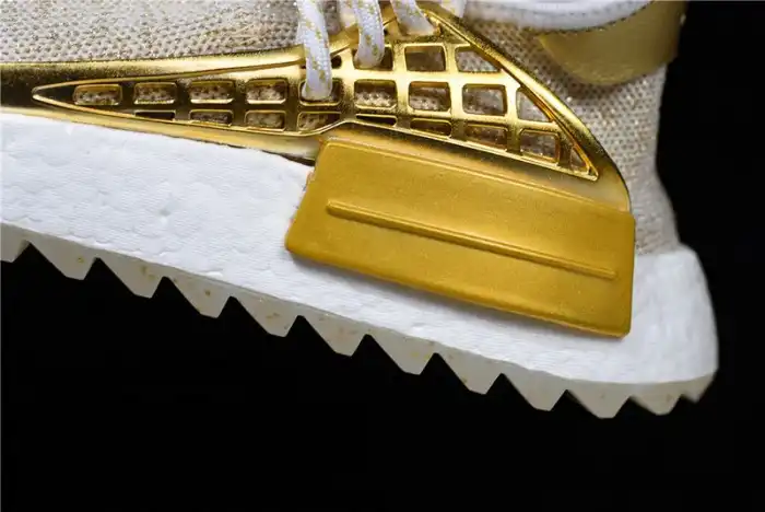 Pharrell adidas NMD Hu China Gold HAPPY F99762