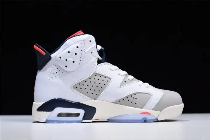 Rep Air Jordan 6 Retro Tinker White Infrared 23-Neutral Grey-Sail 384664-104