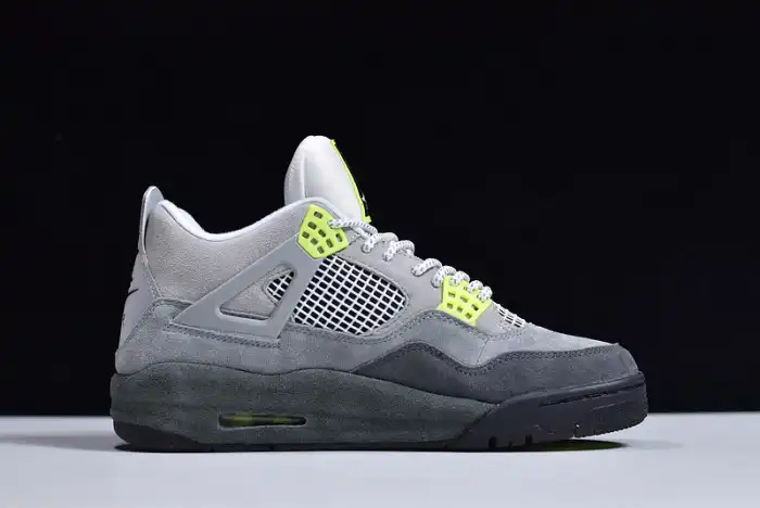 Cheap Air Jordan 4 SE Neon CT5342-007