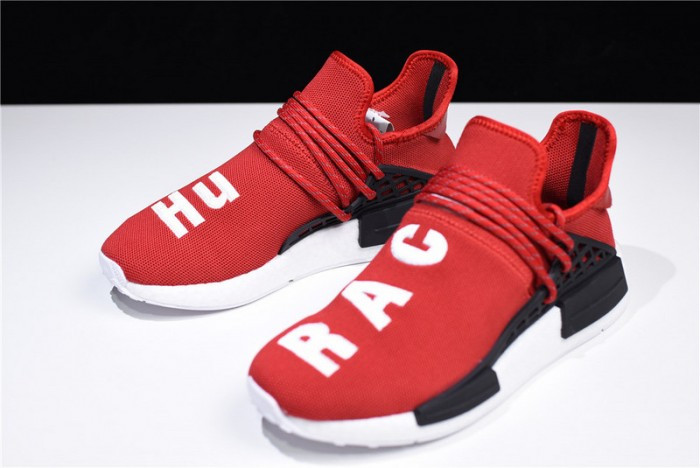 ADIDAS mens PW HUMAN RACE NMD "PHARRELL" red BB0616