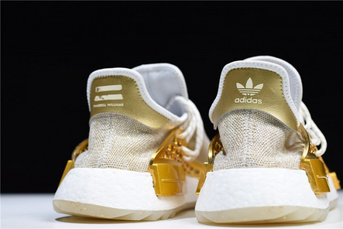 Pharrell adidas NMD Hu China Gold HAPPY F99762