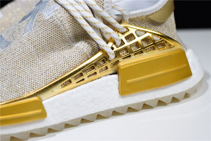 Pharrell adidas NMD Hu China Gold HAPPY F99762