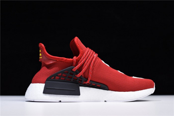 ADIDAS mens PW HUMAN RACE NMD "PHARRELL" red BB0616